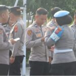 Tingkatkan Kedisiplinan Internal, Wakapolres Majalengka Gelar Ops Gaktiblin Sikap Tampang Personel‎
