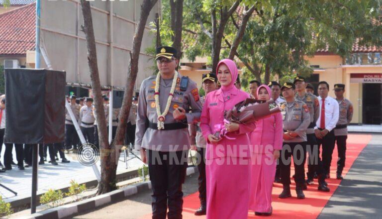 Suasana Meriah dan Khidmat! Kapolres Majalengka Baru Disambut Pedang Pora Serta Budaya Sunda