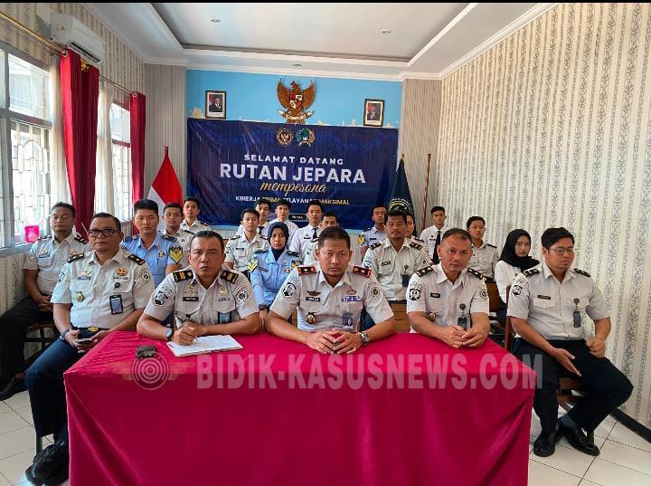 Perkuat Pelaksanaan Tugas Pemasyarakatan, Rutan Jepara Ikuti Pengarahan Direktur Jenderal Pemasyarakatan
