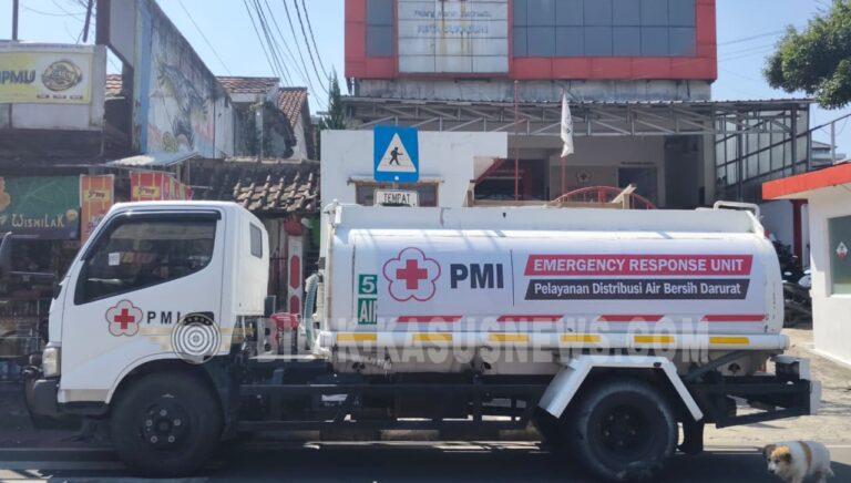 Antisipasi Dampak Kekeringan, PMI Kota Sukabumi Siagakan Tangki Air 5.000 Liter