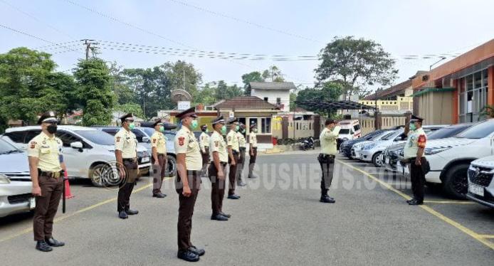 Apel Pagi Jadi Sarana Penguatan Disiplin, Sekuriti RSUD Jampangkulon Perkuat Kesiapsiagaan