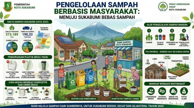 Sampah Bukan Hanya Urusan DLH, Yudi Sutriana Ajak Warga Bergerak Selamatkan TPA Cikundul