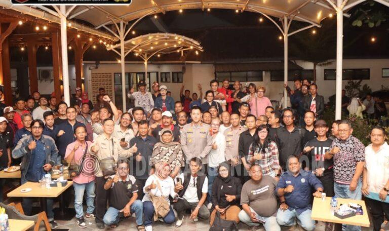 Kapolres Indramayu Gelar Coffee Gathering Bersama Puluhan Insan Media