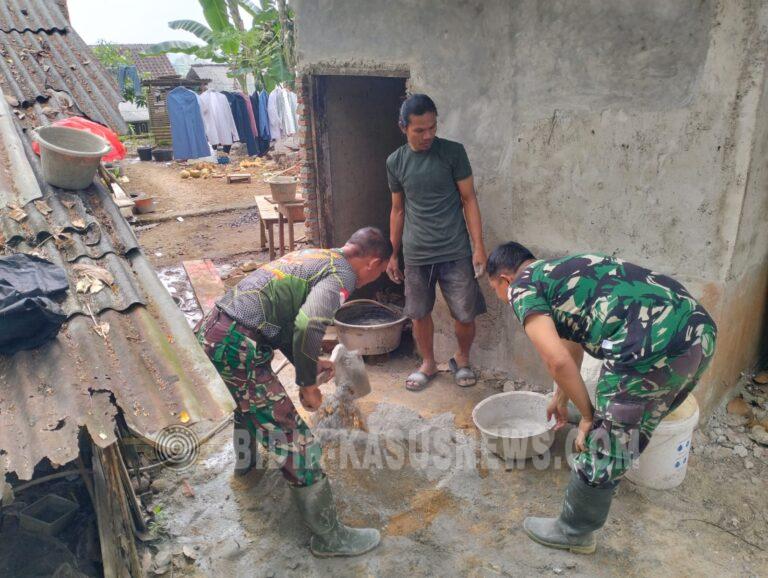 TMMD Ke-129 Kodim 0410/Kota Bandar Lampung Renovasi Mushola di Pinang Jaya, Tempat Wudhu dan MCK Dibangun Demi Kenyamanan Jamaah