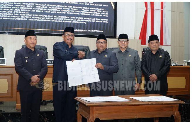 KUA-PPAS 2027 Disepakati, DPRD Kabupaten Sukabumi Matangkan Perubahan APBD 2026