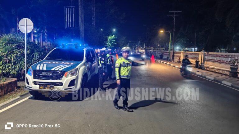 Blue Light Patrol Polres HSU Sasar Jalan Rawan Kecelakaan, Pengendara Ditegur soal Strobo dan ODOL