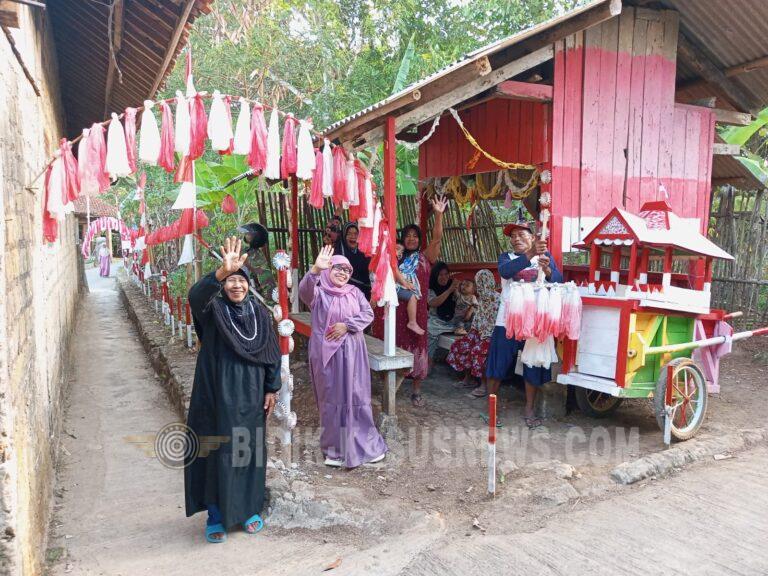 Semarak HUT RI ke-81, Warga Cicariu Kompak Sulap Kampung Jadi Lebih Meriah