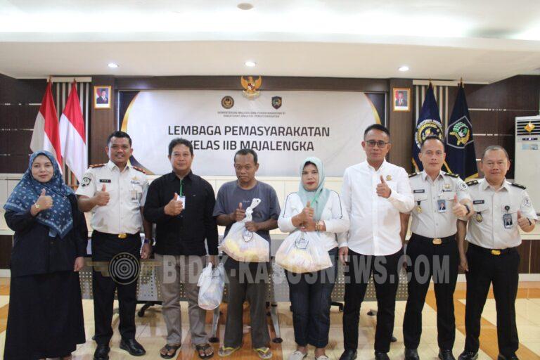 Jelang HUT RI ke 81 Lembaga Pemasyarakatan Kelas IIB Gelar Bakti Sosial