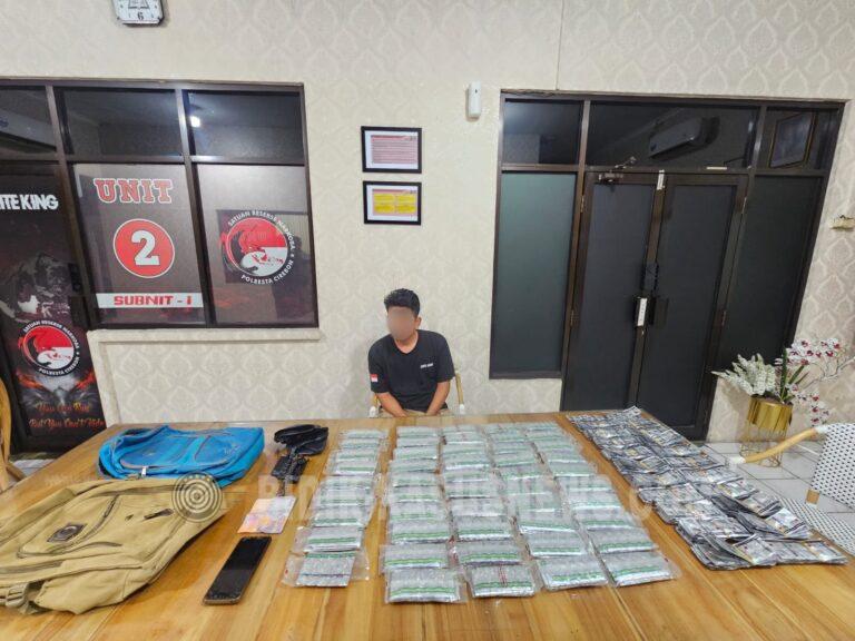 Polresta Cirebon Ringkus Tiga Pengedar dan Menyita Lebih Dari 6.900 Butir Obat Keras Ilegal