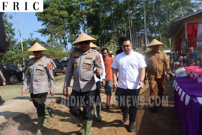 Dukung Program Swasembada Pangan, Kapolda Jabar Tinjau Lahan Budidaya Bawang Putih di Darma Kuningan