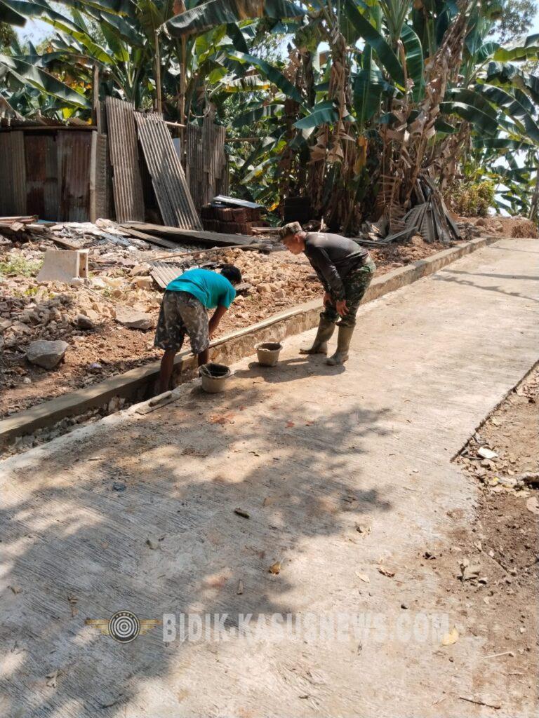Dari Jalan hingga Rumah, TMMD ke-129 Kodim 0410/KBL Hadirkan Perubahan Nyata di Pinang Jaya