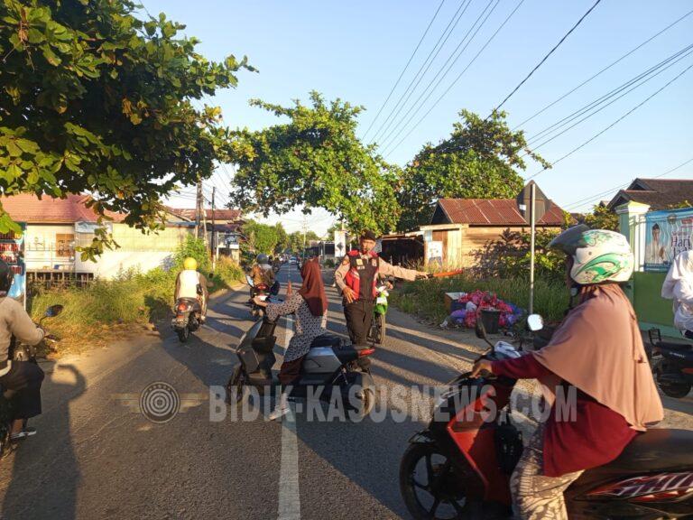 Patroli Pagi Polsek Banjang Sasar Sekolah di Lok Bangkai, Cegah Tawuran dan Kejahatan Jalanan