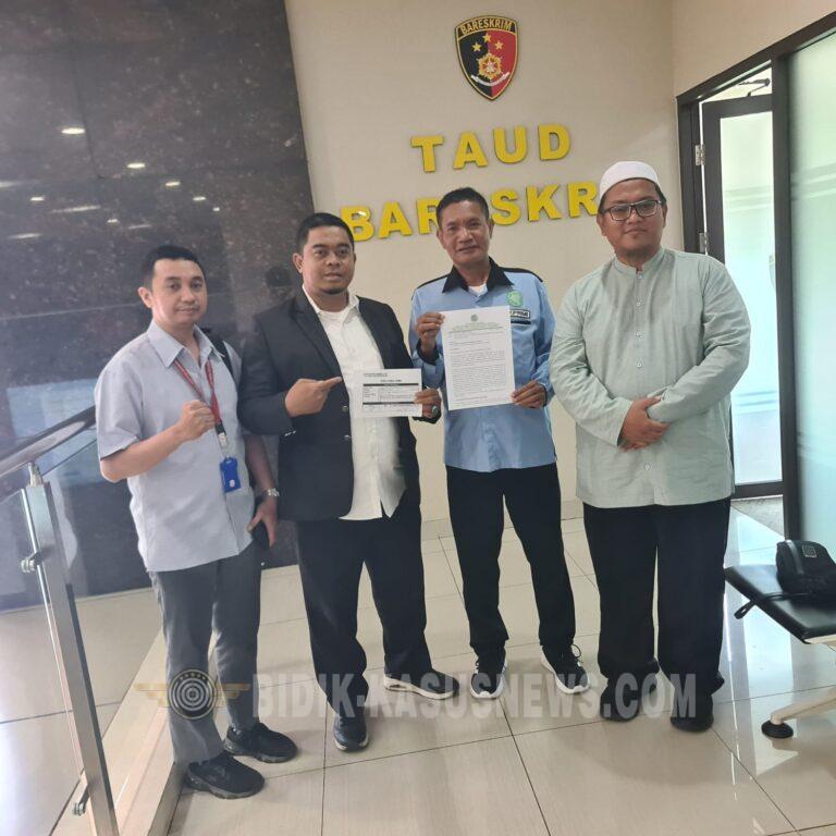 DPP BKPRMI LAPORKAN DUMAS DUGAAN PENISTAAN AGAMA DI ANCOL KE MABES POLRI