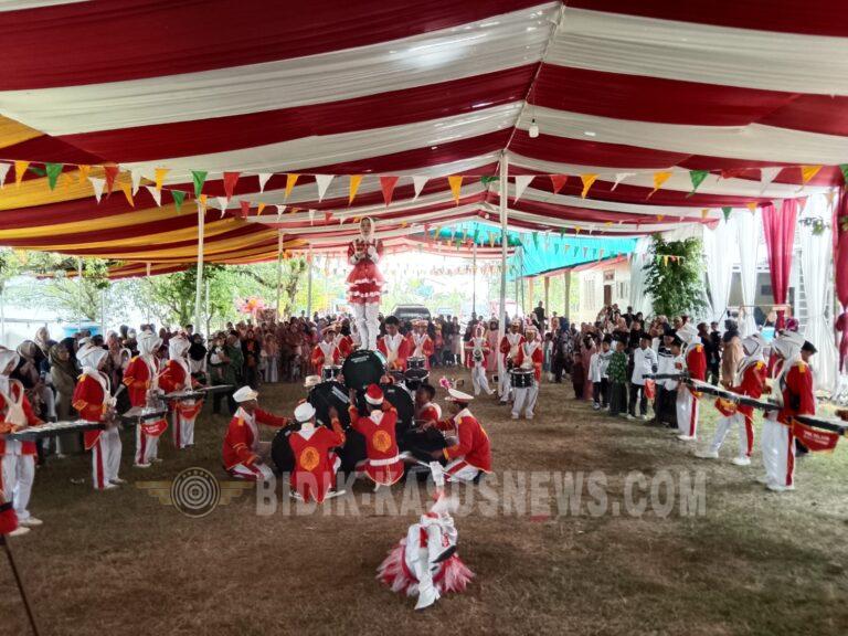Maulid Akbar dan HUT RI ke-81 di Ponpes Habib Muksin Semarak, Drumband dan Lesung Randudongkal Jadi Perhatian Warga