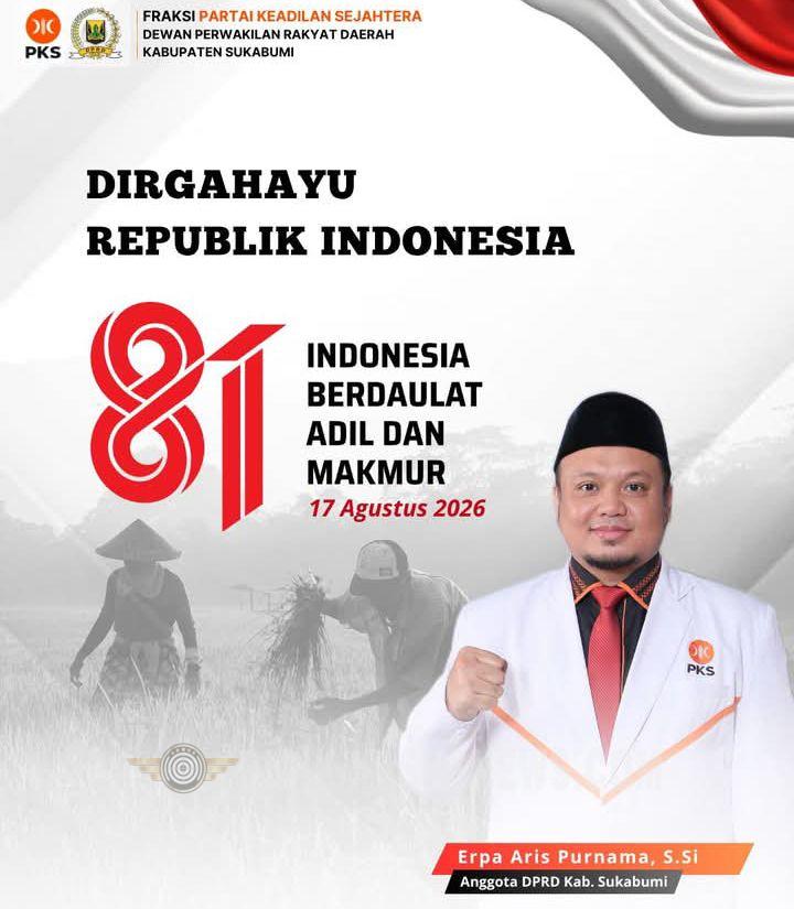 Erpa Aris Purnama Ajak Masyarakat Isi Kemerdekaan dengan Gotong Royong