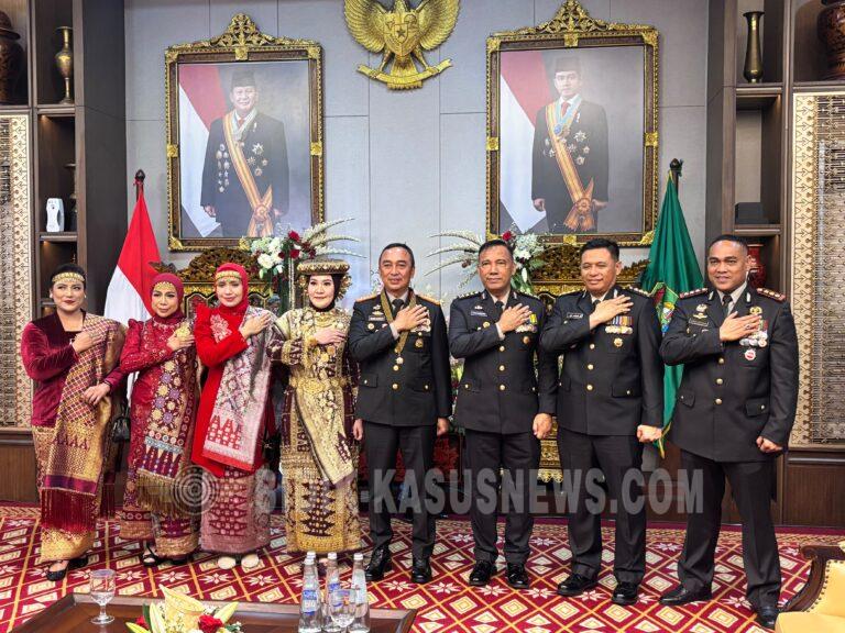 Dansat Brimob Polda Sumsel Hadiri Upacara HUT RI ke-81 dan Peringatan Detik-Detik Proklamasi Kemerdekaan RI Tahun 2026