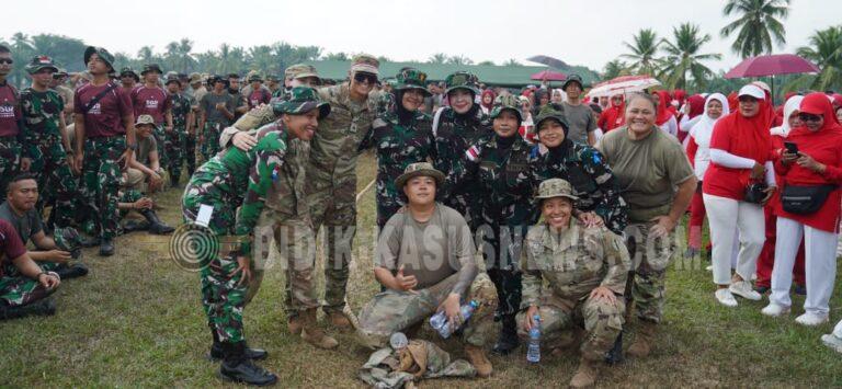 Rayakan HUT ke-81 RI, TNI AD dan US Army Adu Seru di Culture Day