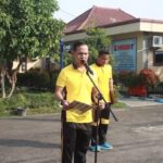 Meriahkan HUT ke-81 RI, Wakapolres Majalengka Pimpin Apel Pagi Polres Majalengka