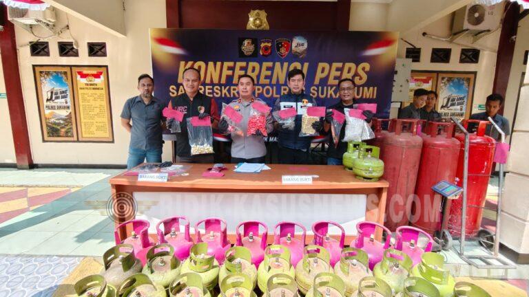 Geger! LPG Oplosan 3 Kg Beromzet Jumbo Dibongkar Polres Sukabumi, Kerugian Negara Tembus Rp49,7 Miliar