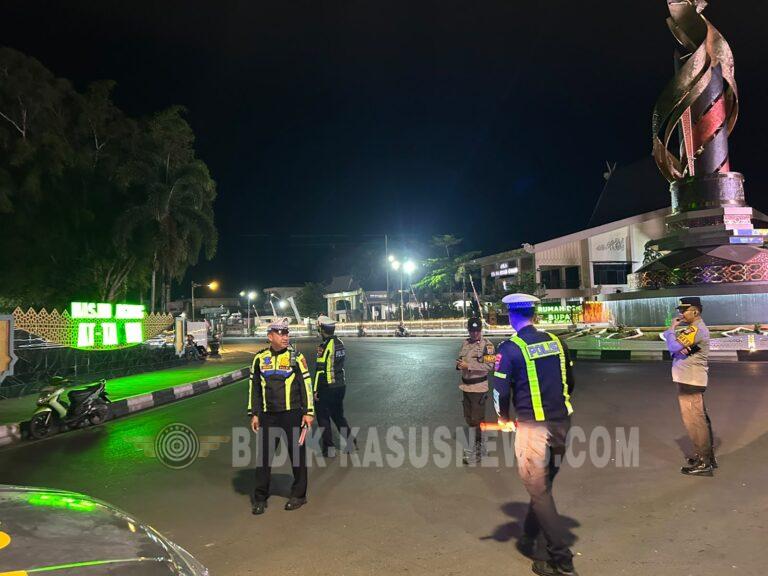 Patroli Blue Light Satlantas Polres HSU Sasar Jalur Rawan, Tekan Pelanggaran dan Risiko Kecelakaan