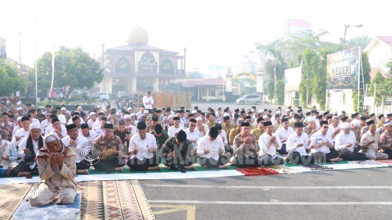 Polres HSU Gelar Salat Istisqa dan Doa Bersama, Ikhtiar Hadapi Kekeringan serta Krisis Air Bersih