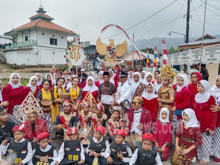 Karnaval HUT RI ke-81 di Kalisaleh Pemalang Meriah, Ribuan Warga Tumpah Ruah Dukung Peserta