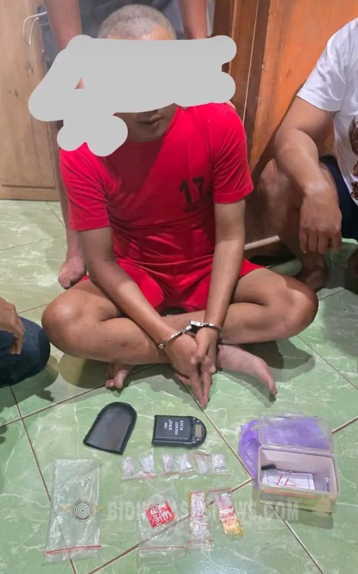 Barang Bukti 32 Paket Sabu Seberat 45,24 Gram Diamankan Satresnarkoba Polres Jepara