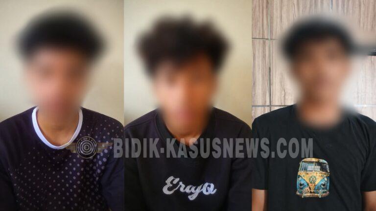 Polresta Cirebon Amankan Tiga Pelaku Tawuran Bersenjata Tajam yang Viral di Media Sosial