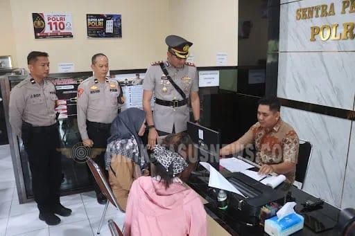 Cek Ruang SPKT dan Penjagaan, Kapolres Majalengka Tekankan Pelayanan Humanis dan Kebersihan Ruangan