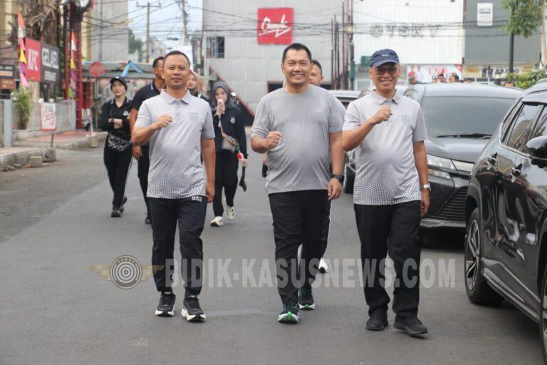 1.500 Peserta Meriahkan Jalan Sehat HUT ke-1 Kodam XXI/RI di Bandar Lampung