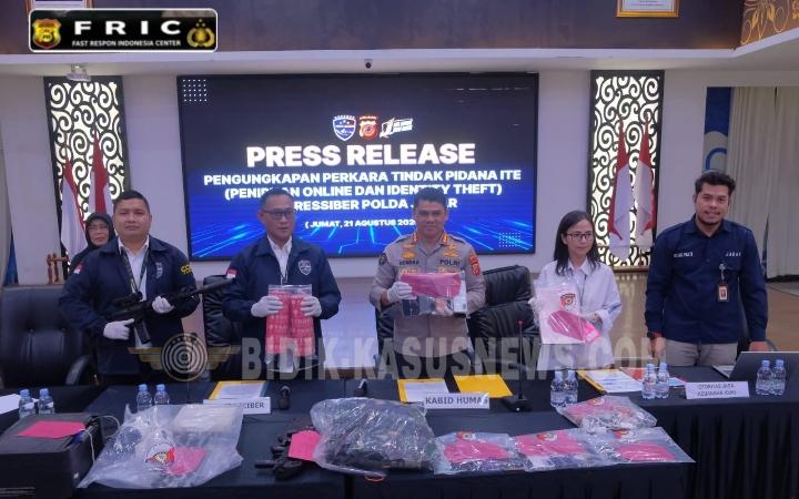 Polda Jabar Gulung Jaringan Penipuan Online ‘Pancasona Family’ di Sulsel, 12 Orang Jadi Tersangka