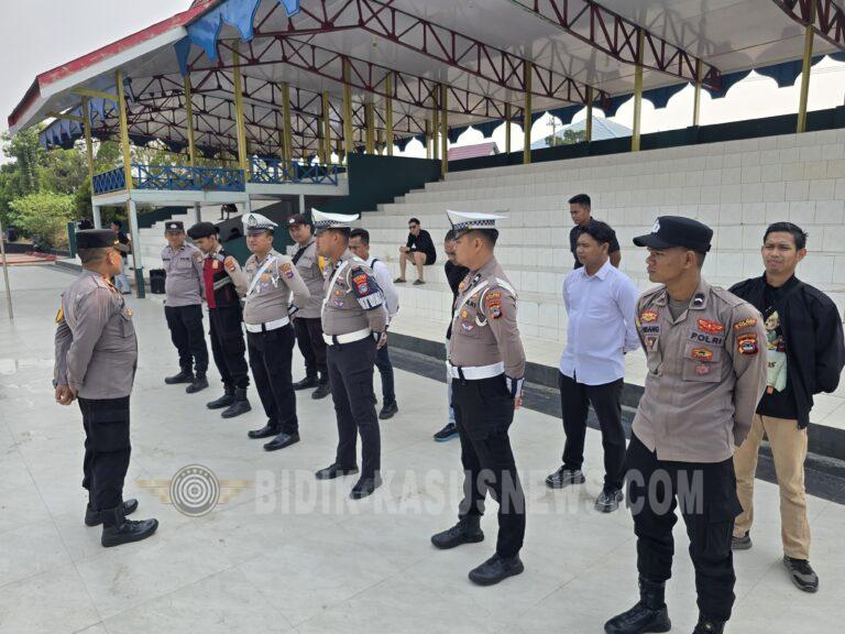 Apel Kesiapan Pengamanan Bupati HSU Cup 2026, Polres HSU Pastikan Turnamen Berlangsung Aman