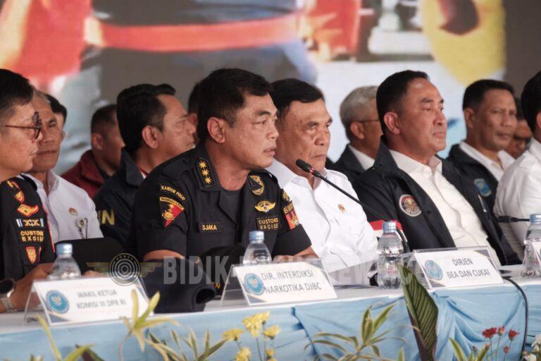 BNN Gagalkan Sabu Cair 2,6 Ton di Kepri