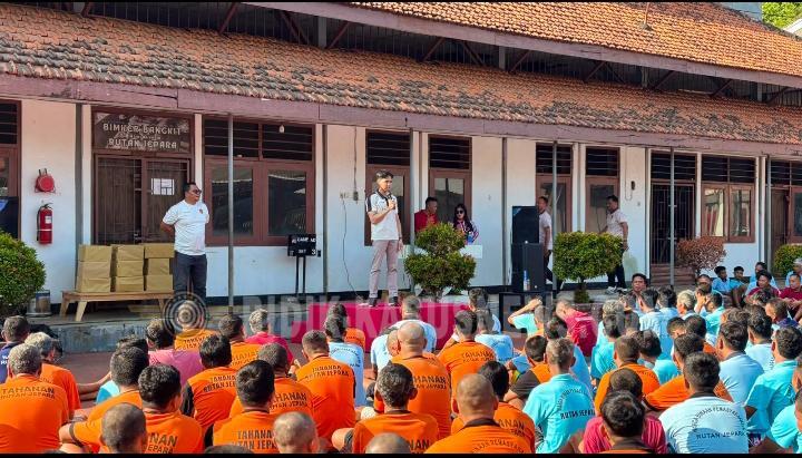 Sambut Tugas Baru, Ka.KPR Rutan Jepara Kenalkan Diri kepada Warga Binaan