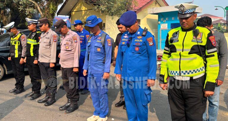Sat Polairud Polres HSU Amankan Lomba Perahu Naga dan Jukung Tradisional, Jaga Keselamatan Peserta