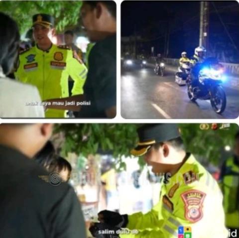Kapolres Cirebon Kota Pimpin Langsung Patroli Malam Minggu di Sekitar Grage City Mall dan Seluruh Wilayah Cirebon Kota Tingkatkan Keamanan dan Kenyamanan Masyarakat.