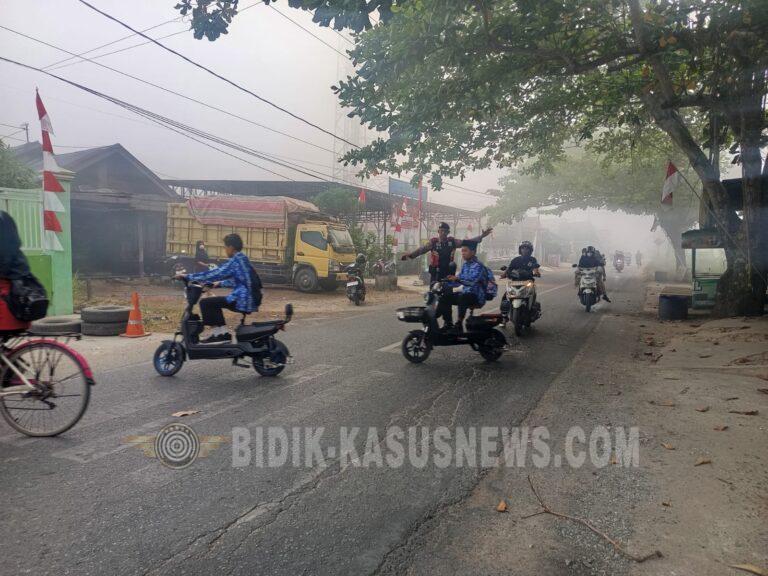 Patroli Pagi Polsek Banjang Sasar Lingkungan Sekolah, Tekan Potensi Kejahatan Jalanan