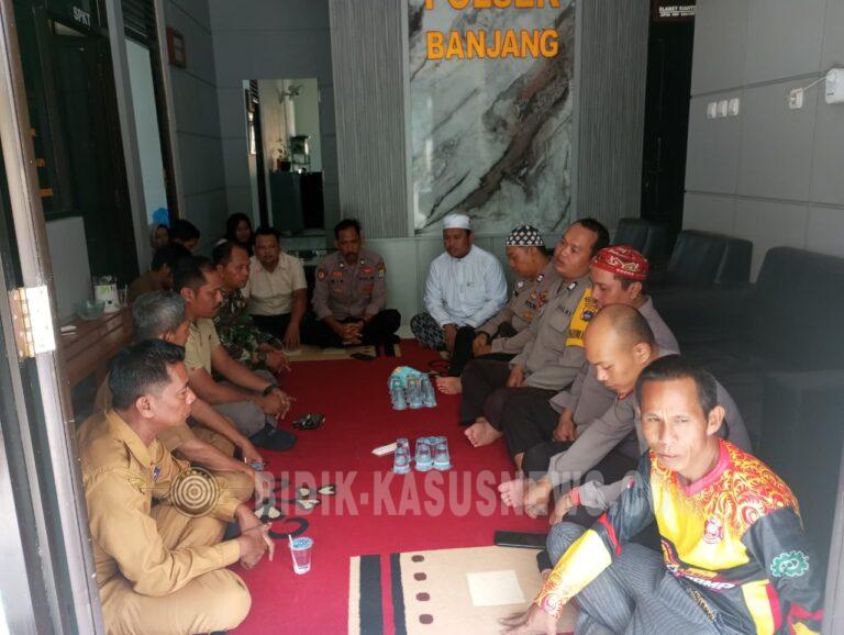 Polsek Banjang Gelar Doa Bersama dan Santuni 40 Anak Yatim, Ikhtiar Jaga Kondusivitas di Tengah Ancaman Karhutla