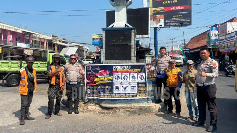 Knalpot Brong Jadi Sorotan Satuan Lalulintas Polres Kuningan Gencarkan Sosialisasi