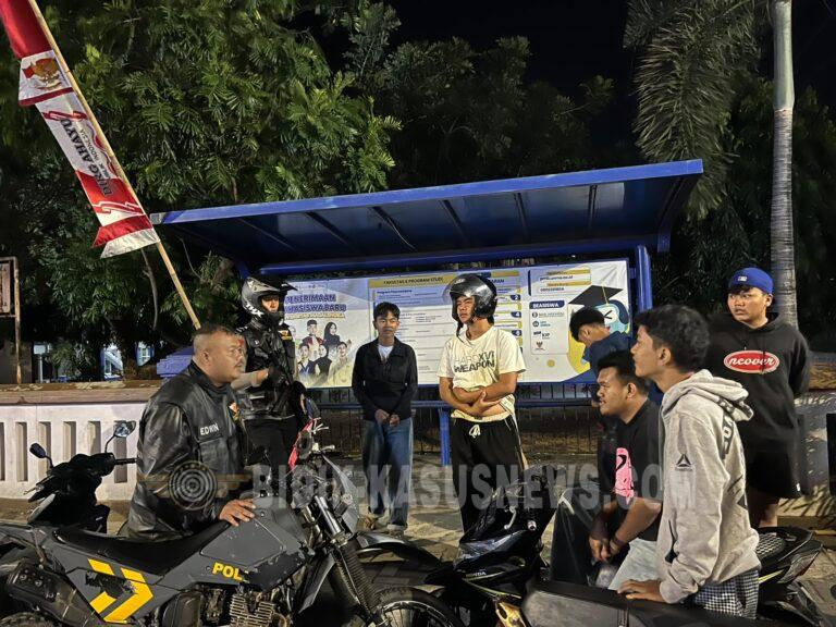 Patroli Perintis Presisi Sat Samapta Polres Majalengka Cegah C3, Tawuran Dan Geng Motor