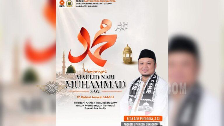 Erpa Aris Purnama Ajak Masyarakat Jadikan Maulid Nabi Momentum Menguatkan Kejujuran dan Akhlak
