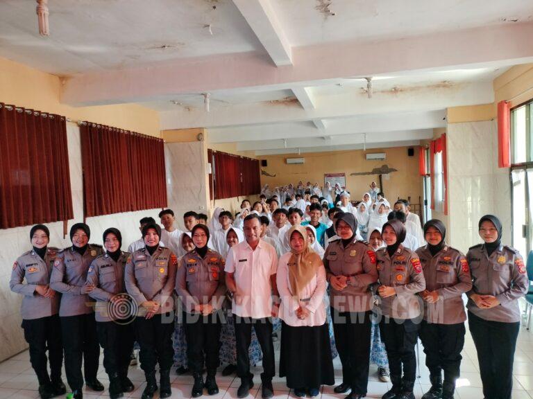 Polwan Goes To School Edukasi Siswa SMPN 6 Cirebon tentang Perlindungan dari Kekerasan Seksual