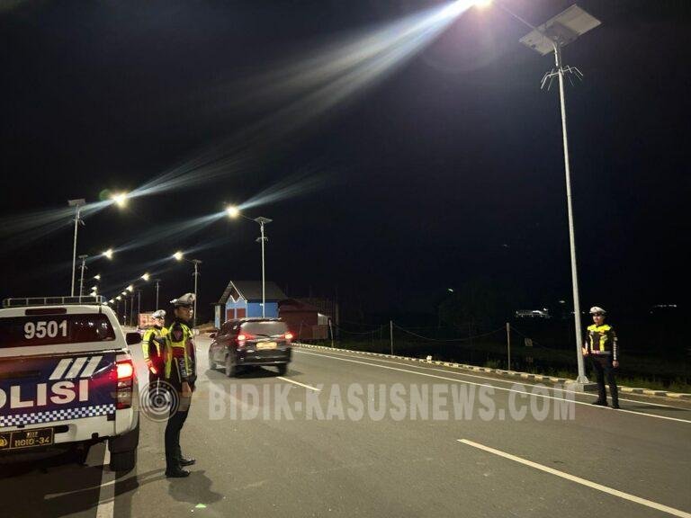 Satlantas Polres HSU Intensifkan Blue Light Patrol, Sasar Titik Rawan Kecelakaan dan Pelanggaran
