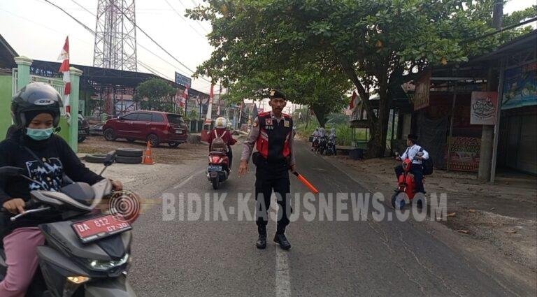 Polsek Banjang Patroli Pagi di Sekolah Ukhuwah, Cegah Tawuran dan Kejahatan Jalanan