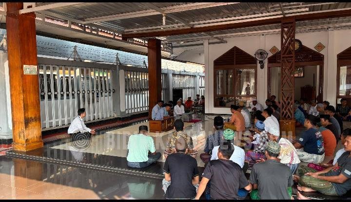 Khidmat Pengajian di Masjid At-Taubah, Warga Binaan Rutan Jepara Menata Hati Lewat Muhasabah