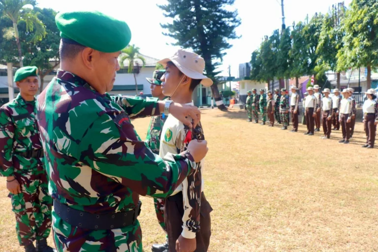 52 Pelajar ikuti KKRI di Kodim 0615 /Kuningan jadikan Generasi Disiplin dan Berjiwa Pemimpin
