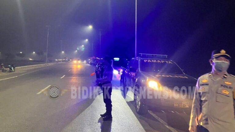 Blue Light Patrol Satlantas Polres HSU Sasar Jalur Rawan Pelanggaran, Arus Lalu Lintas Tetap Kondusif