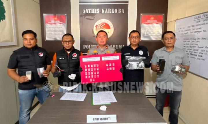 Polres Sukabumi Bongkar Peredaran Sabu di Surade-Ciemas, Tiga Orang Terduga Pelaku Ditangkap