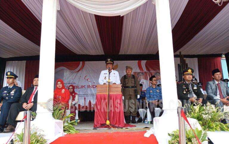 HUT Ke-81 RI di Kecamatan Surade Berlangsung Khidmat, Ribuan Warga Antusias