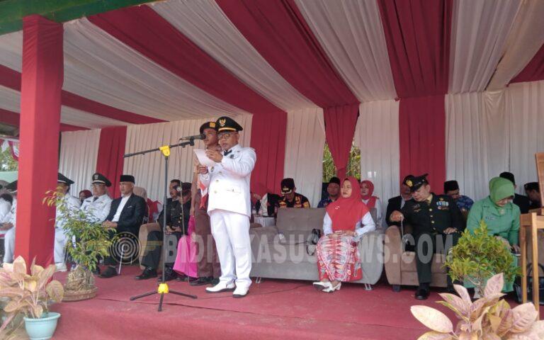 Ribuan Warga Padati Lapangan Cimanggu, Upacara HUT Ke-81 RI Penuh Semangat Kebangsaan